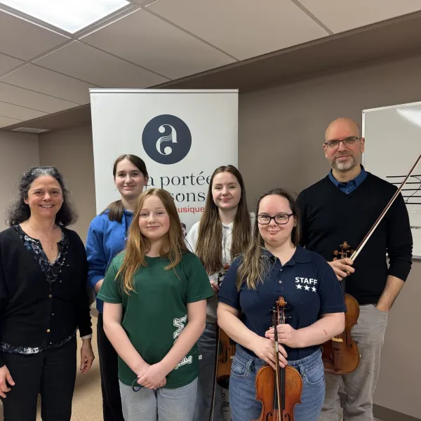 Classe de maître en violon avec Jean-François Gagné